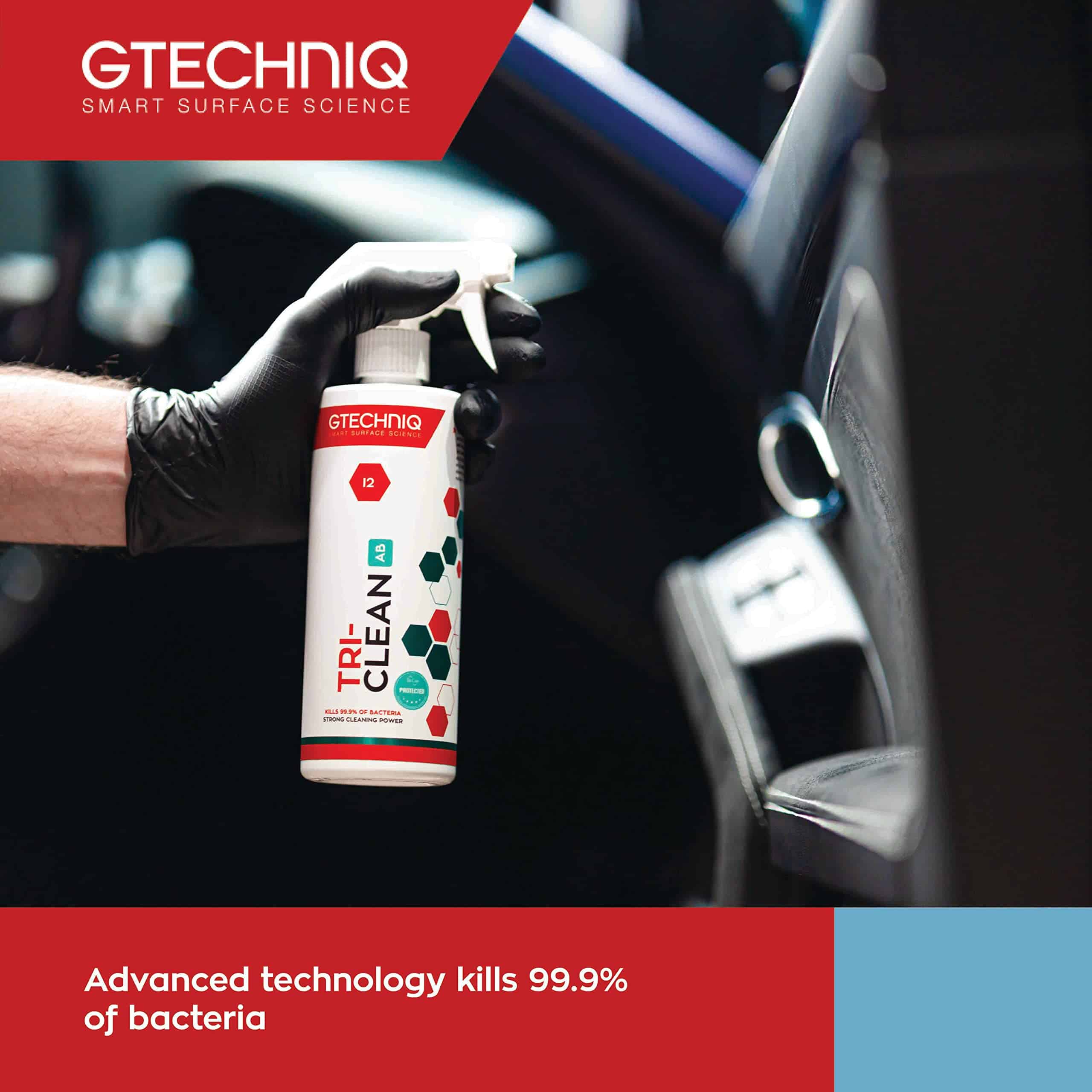 Gtechniq - I2 Tri-Clean - Absorbente de olores para - Imagen 4