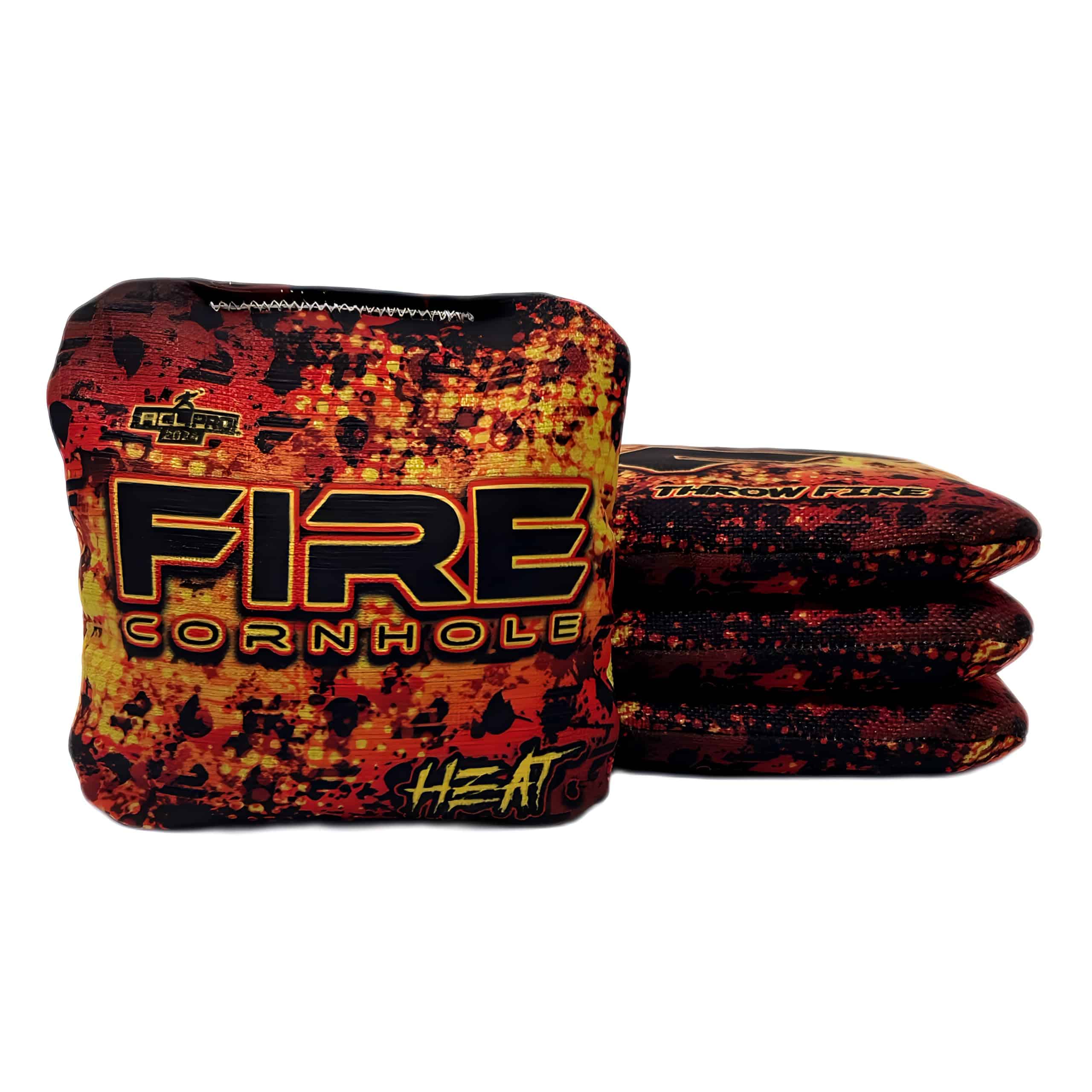 Bolsas de Cornhole FIRE | ACL Pro Approved | Resistente al