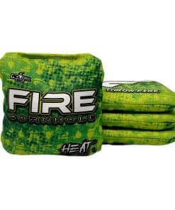 Bolsas de Cornhole FIRE | ACL Pro Aprobadas | -Verde Manzana