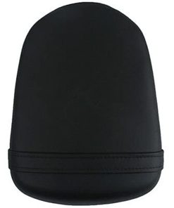 Asiento Trasero de Cuero Negro para Pasajero de Motocicleta