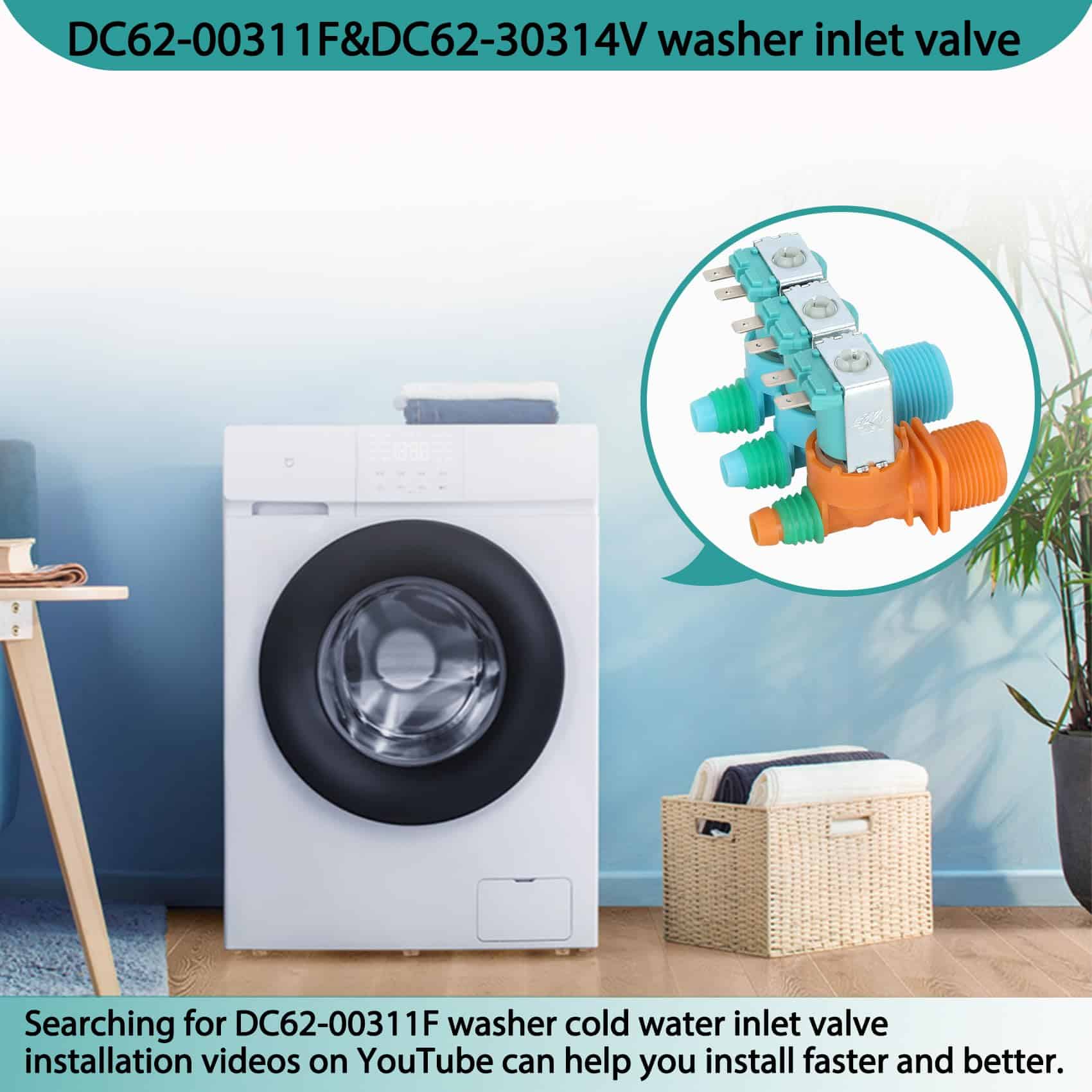 Válvula de entrada de agua para lavadora - Imagen 7