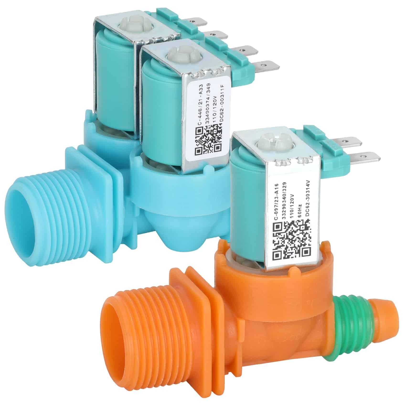 Válvula de entrada de agua para lavadora