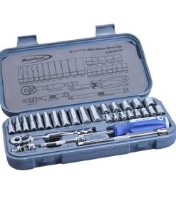 Juego de 29 piezas de llaves de vaso de 1/4 pulg. 6 puntos