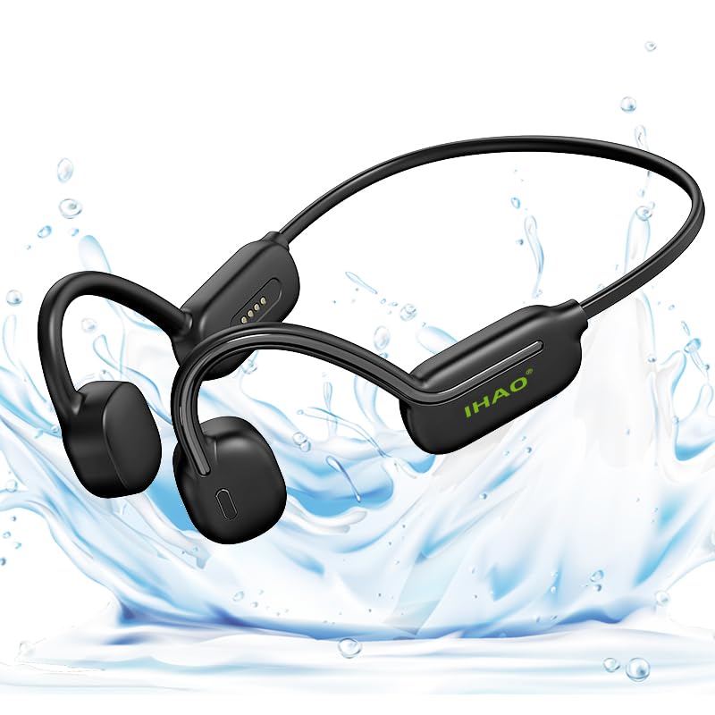 Audífonos para natación IHAO True Bone Conduction Open Ear