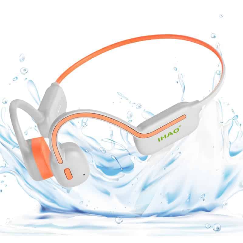 Audífonos de natación IHAO True Bone Conduction Auricular