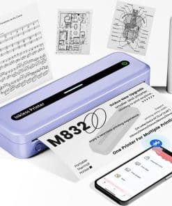 ItriAce Impresora Portátil, 300DPI Inalámbrica Bluetooth