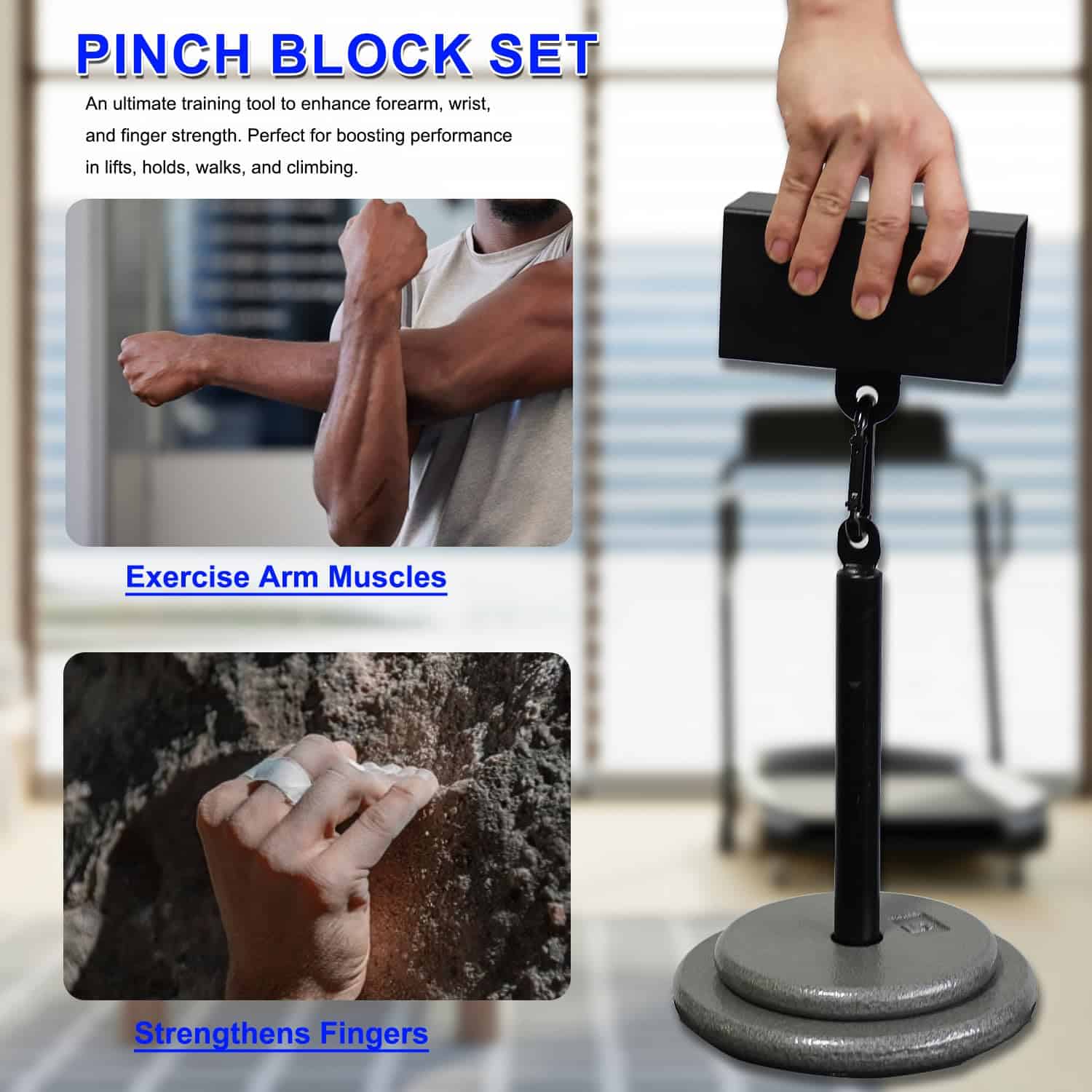 Conjunto de Bloque de Agarre de Pinza Metálica Lights - Imagen 7