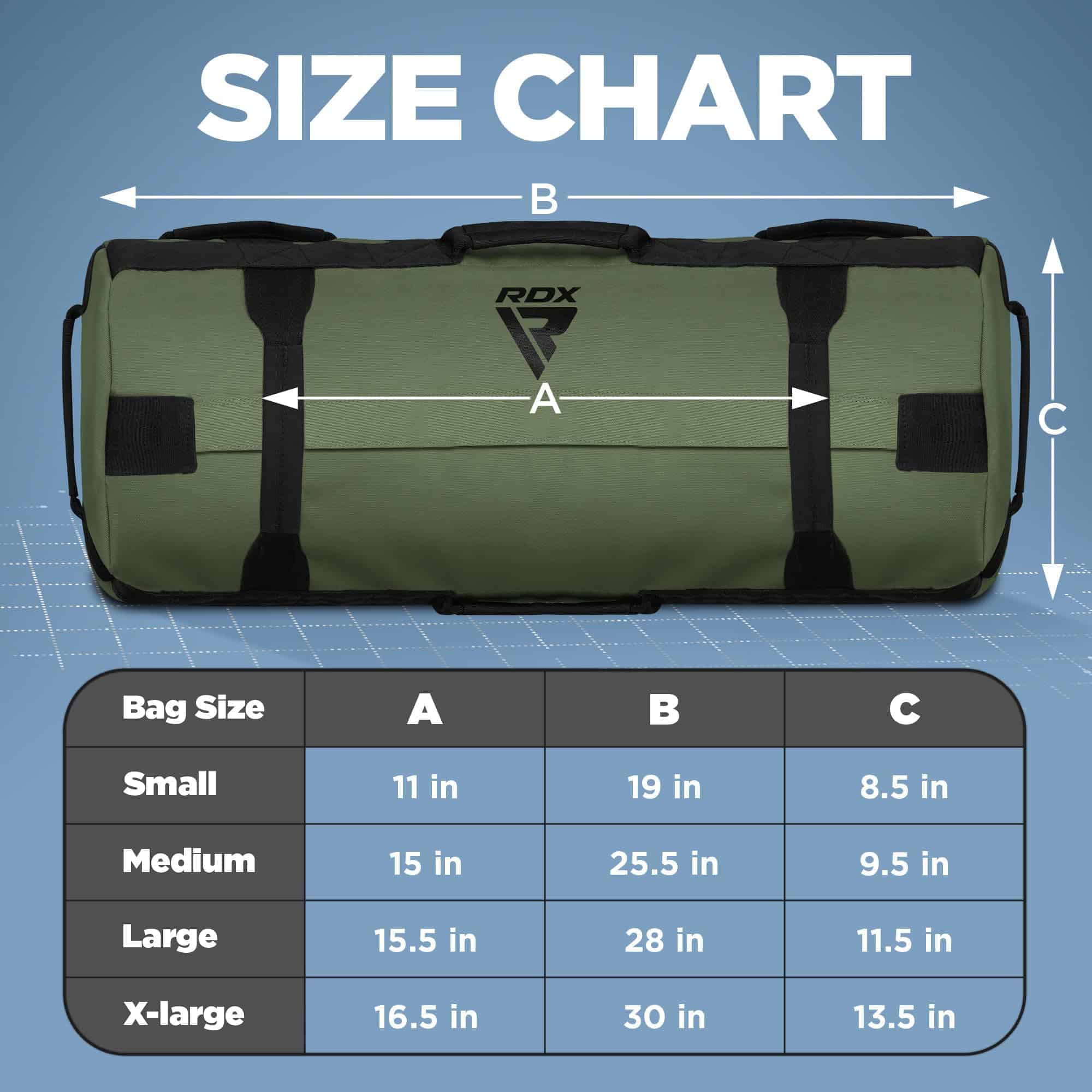 Bolsa de Arena RDX para Entrenamiento de -VERDE MILITAR - Imagen 8