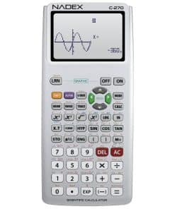 Calculadora Científica con Funciones de -Plateada