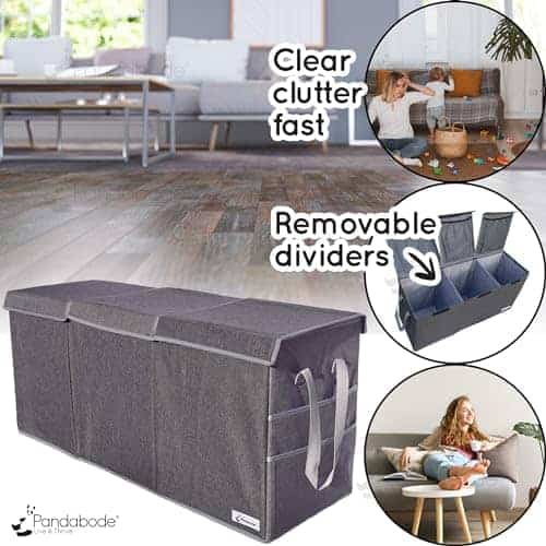 Caja de Juguetes Extra Grande Pandabode - Baúl Resistente - Imagen 4