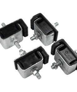 Manioiity 4 PCS Soporte de Goma de Montaje del Motor