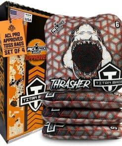 Bolsas de Cornhole Titan Thrasher - 6" x 6" Bolsas de Maíz