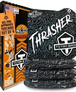 Titan Bags Thrasher Bolsas de Cornhole - 6" x 6" Bolsas de