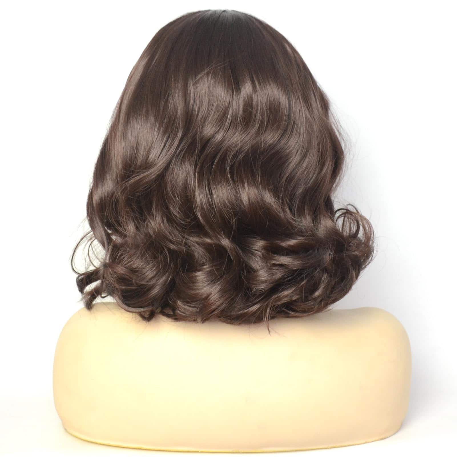 Pelucas delanteras de encaje BLUPLE de color marrón oscuro - Imagen 7