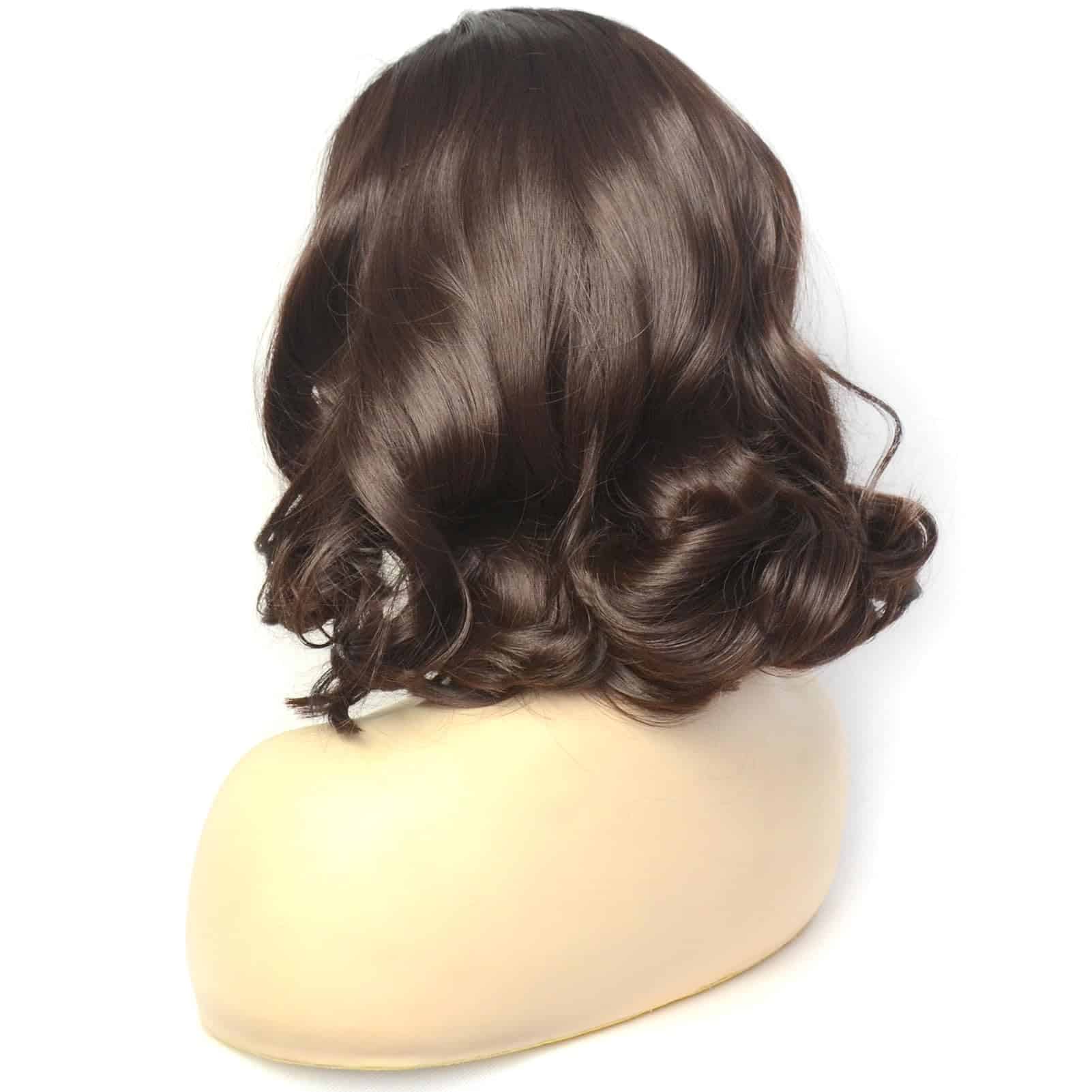 Pelucas delanteras de encaje BLUPLE de color marrón oscuro - Imagen 8