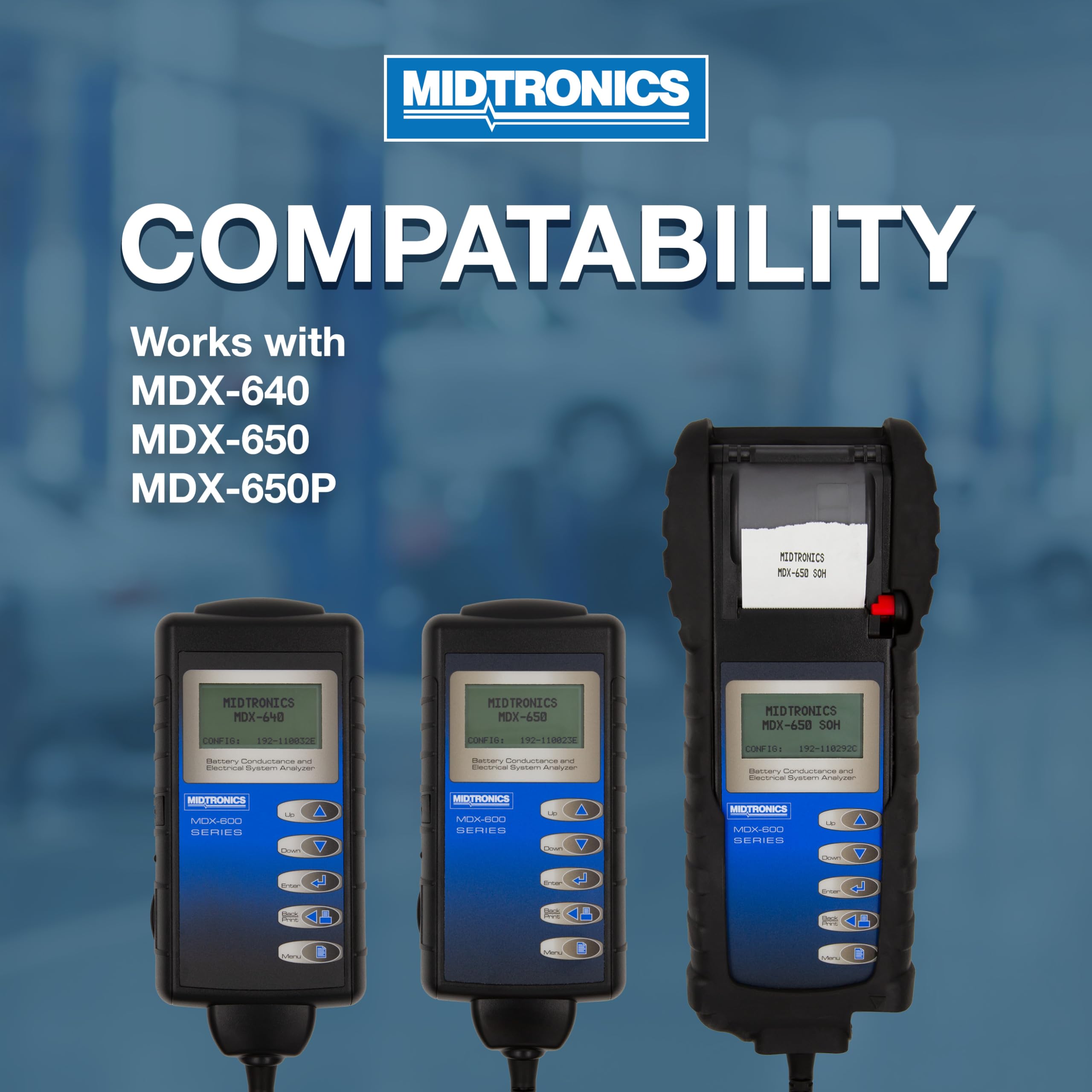 Abrazadera de Midtronics - Incluye un cable de 4' con - Imagen 5