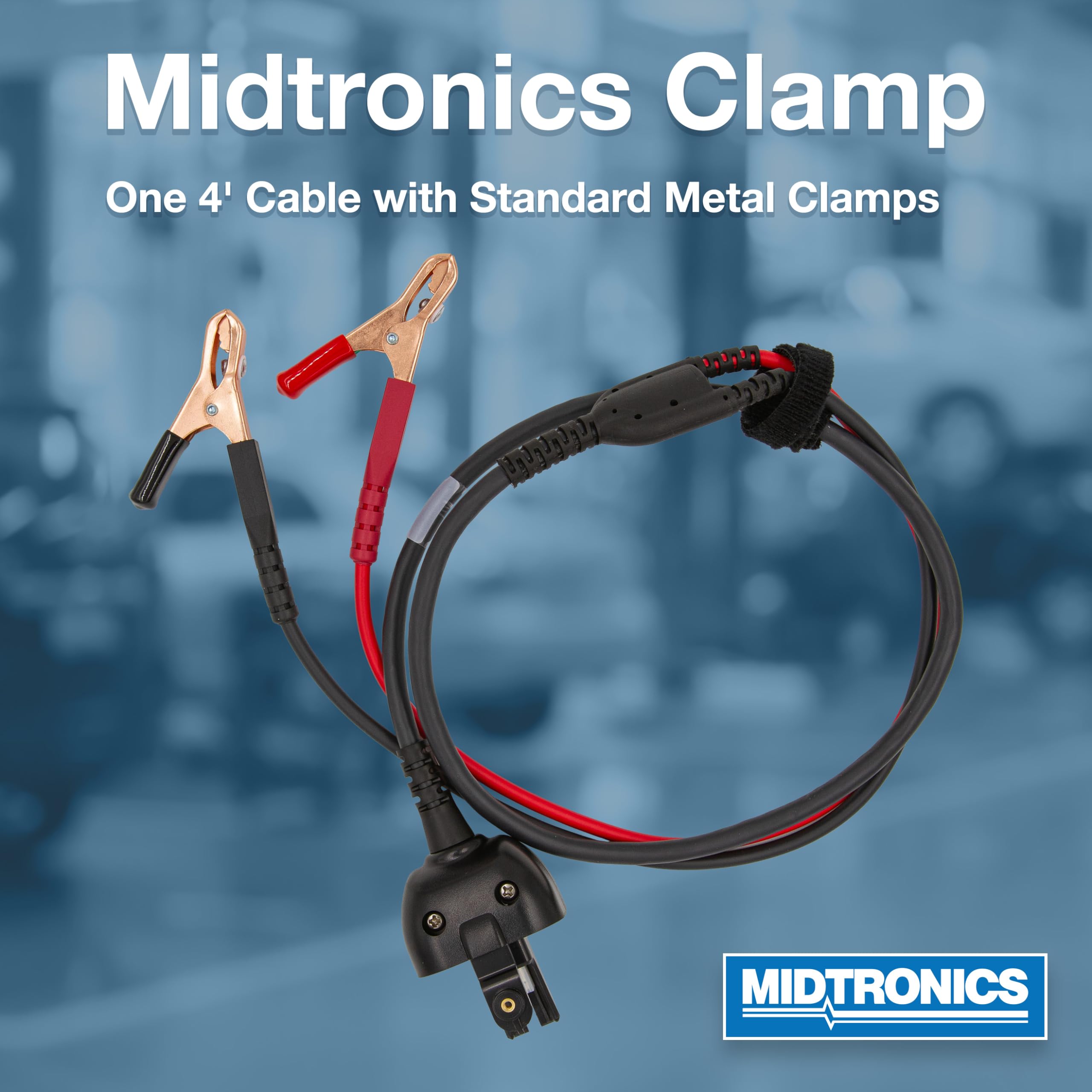 Abrazadera de Midtronics - Incluye un cable de 4' con - Imagen 3