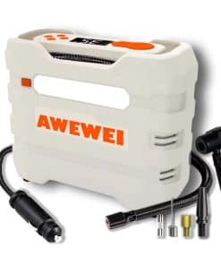 Inflador de neumáticos portátil AWEWEI - Compresor de aire