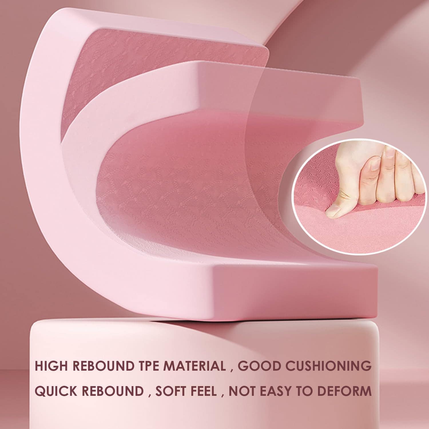 Almohadilla de equilibrio gruesa, Banda de ejercicio Figure - Imagen 5