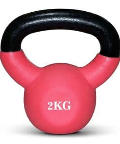 Kettlebell de Hierro Fundido Recubierto de Polvo con Fondo