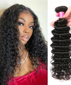 Paquetes de Cabello Humano Onda Profunda 12A Paquetes de