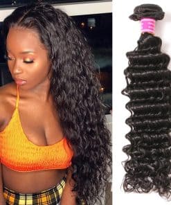 12A Paquetes de Cabello Humano Onda Profunda Paquetes de