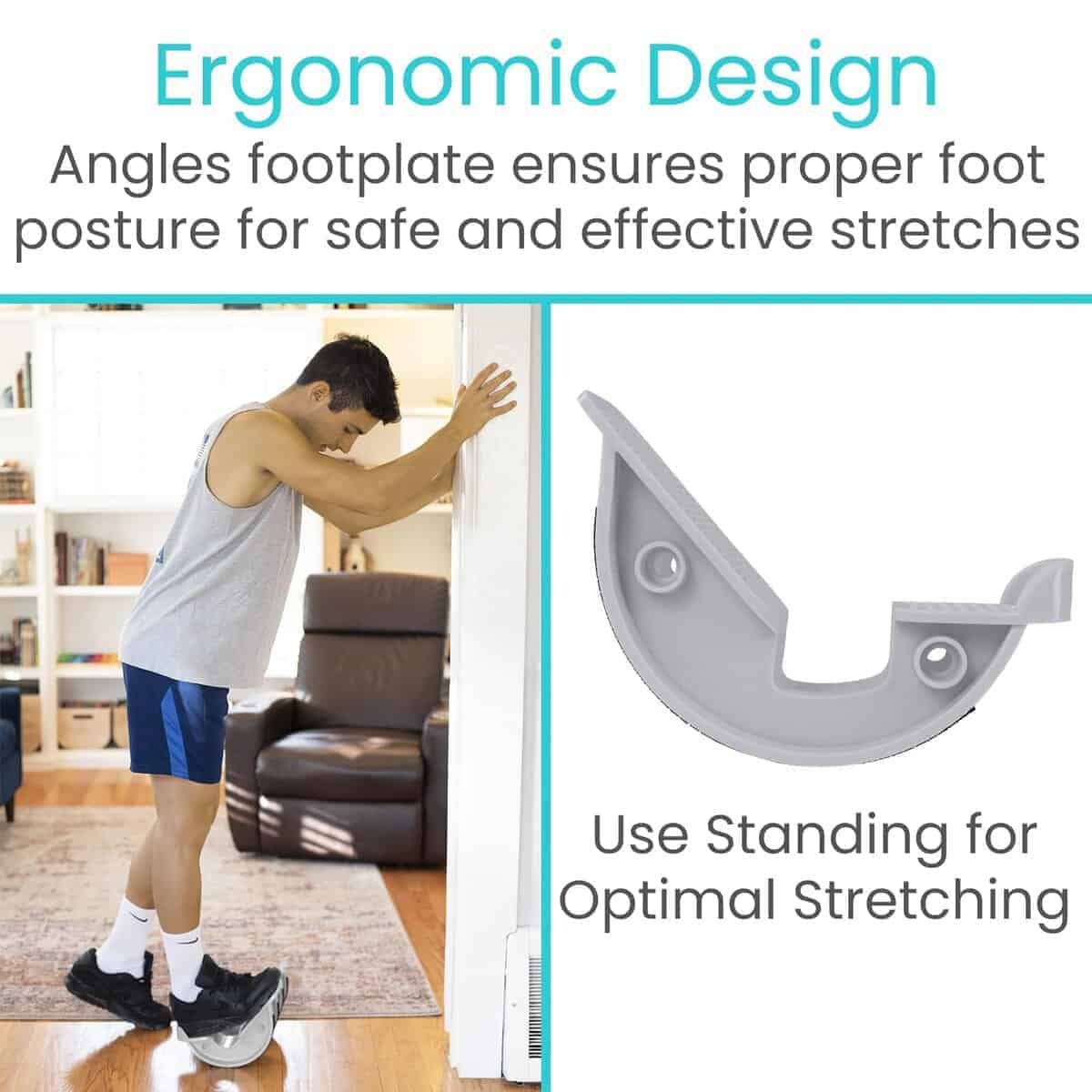 Vive Foot Rocker - Estirador de Piernas para Tendinitis de - Imagen 3