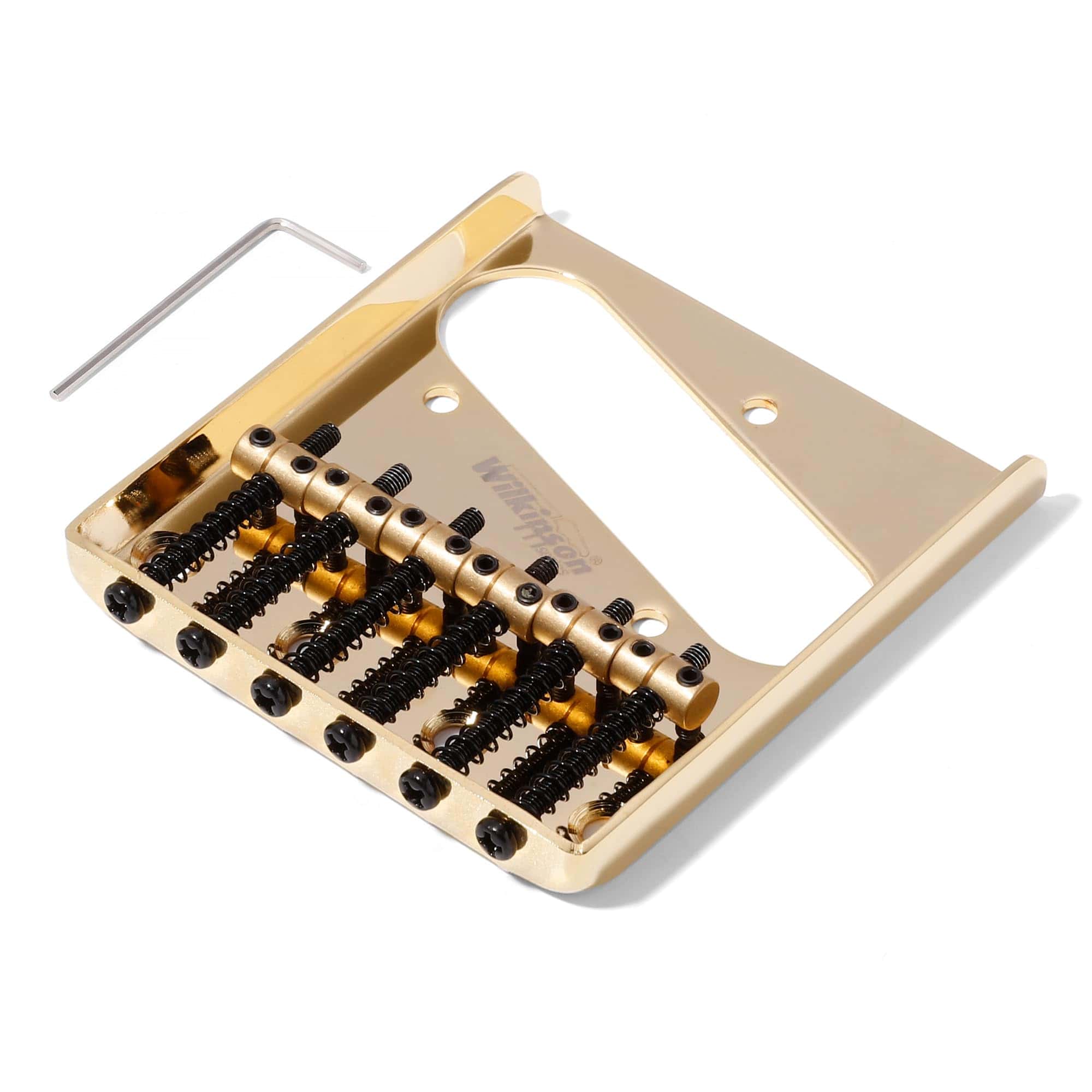 Puente de guitarra Telecaster Wilkinson de -Oro (WOT02)