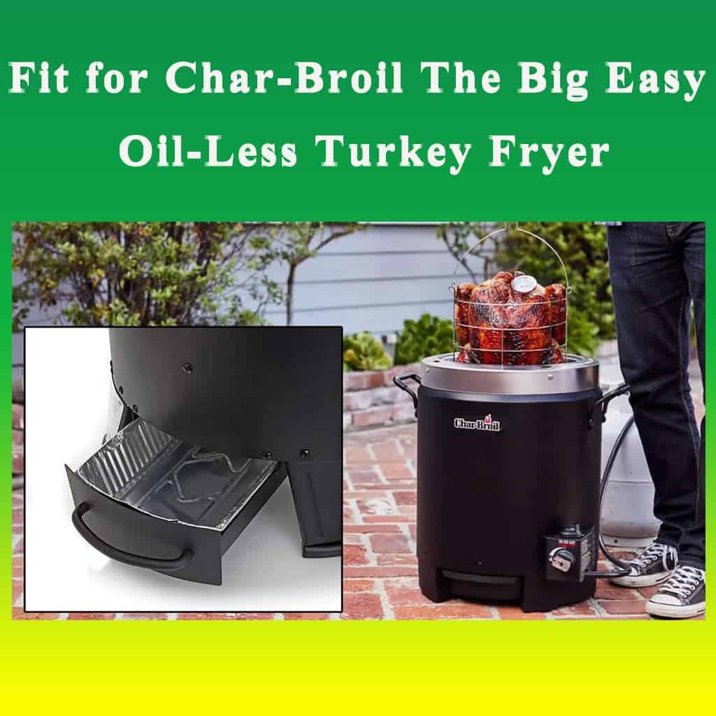 Drip Pans para Char Broil the Big Easy Oil-less Turkey - Imagen 8