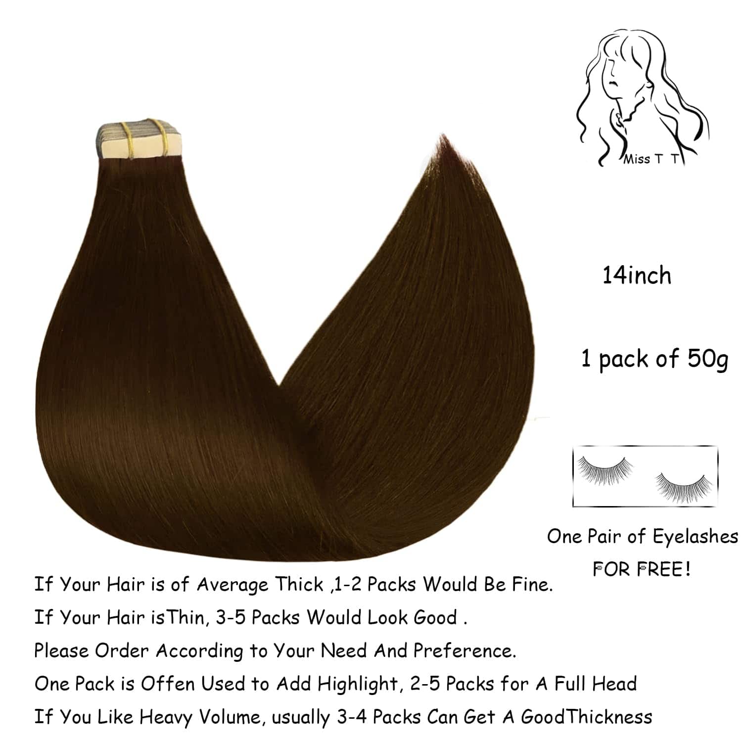 Extensiones de cabello con cinta Miss Trose Trover de - Imagen 5