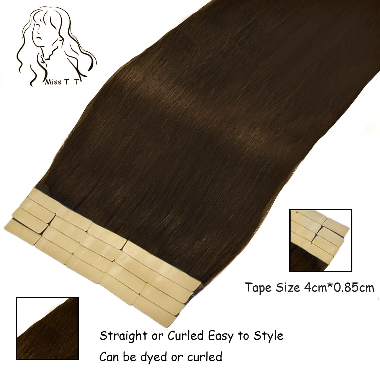 Extensiones de cabello con cinta Miss Trose Trover de - Imagen 4