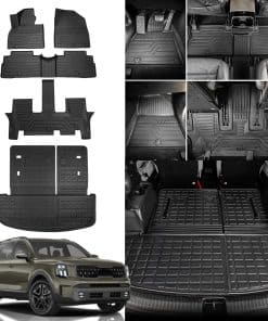 Tapetes para piso compatibles con Kia Telluride 2020-2025 7