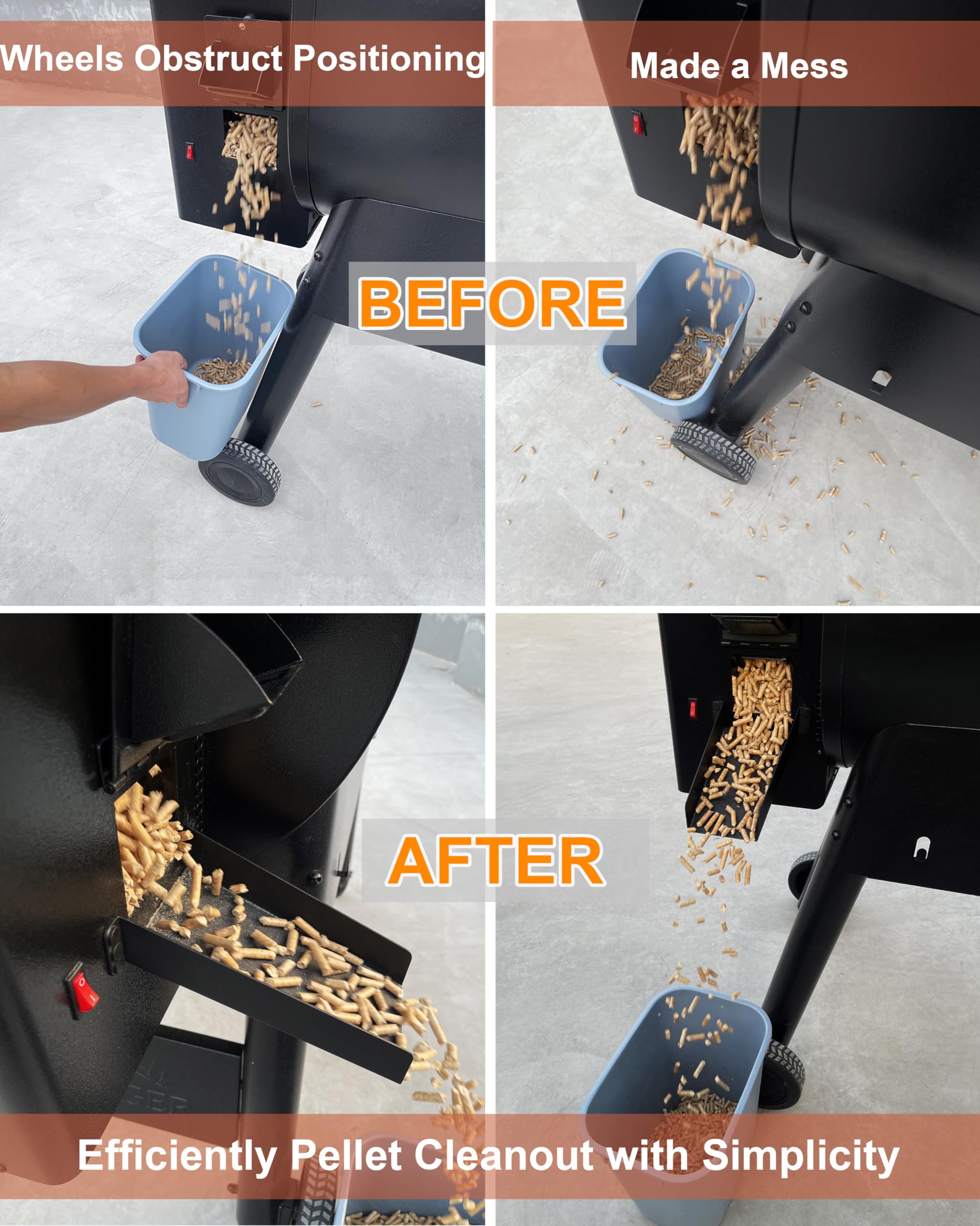 Canal de Ayuda Magnético para Pellet Smoker: Recolecta de - Imagen 4