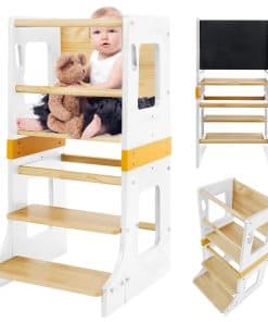 Taburete de Pie para Niños Weyderk para Cocina, Altura