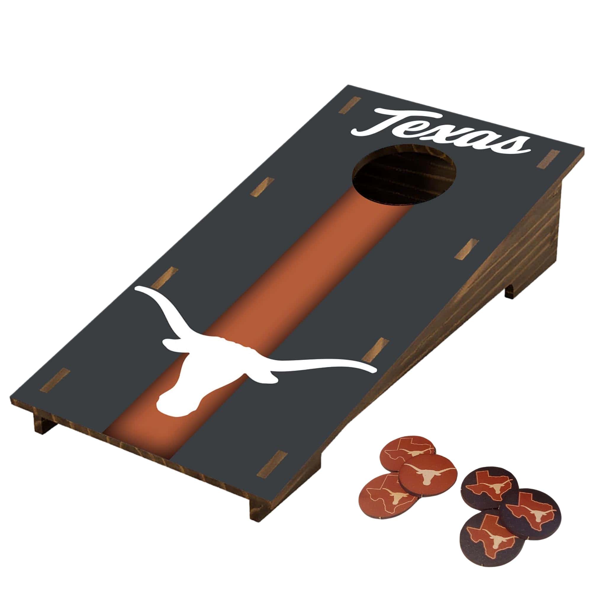 Juego de Cornhole de Escritorio Texas Football con Diseño