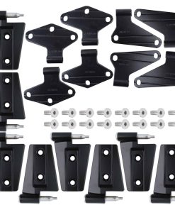 Kit de Bisagras de Puerta de Acero WONSABON 16PCS Izquierda