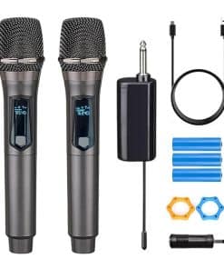 Micrófono inalámbrico HUACAM, Micrófono inalámbrico dual