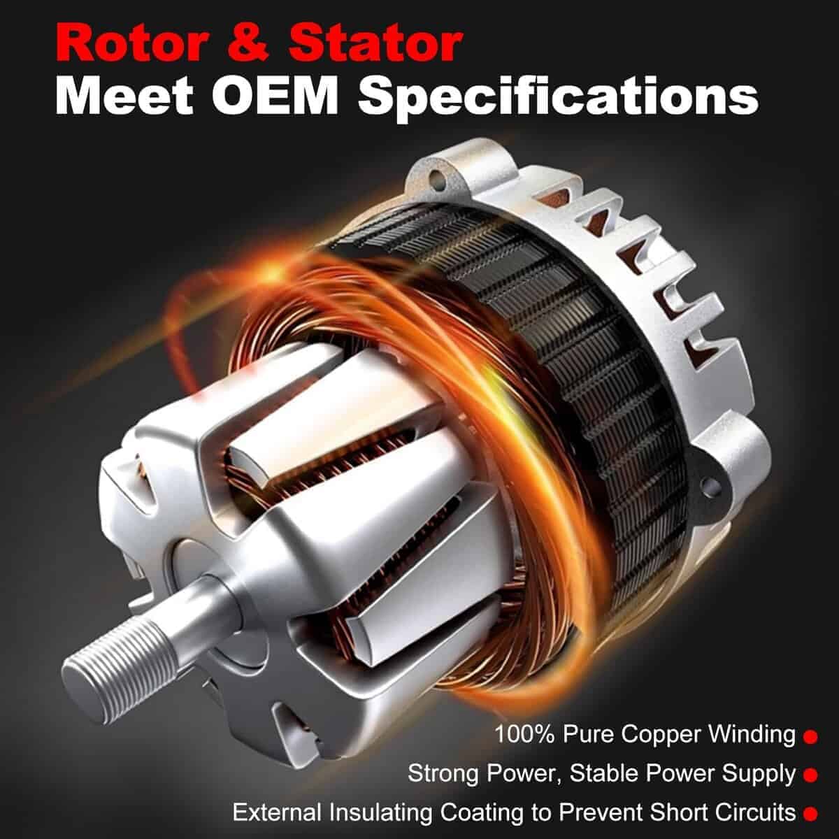 Alternador TOPAZ 12V 210A 12317591268 Compatible con BMW - Imagen 7