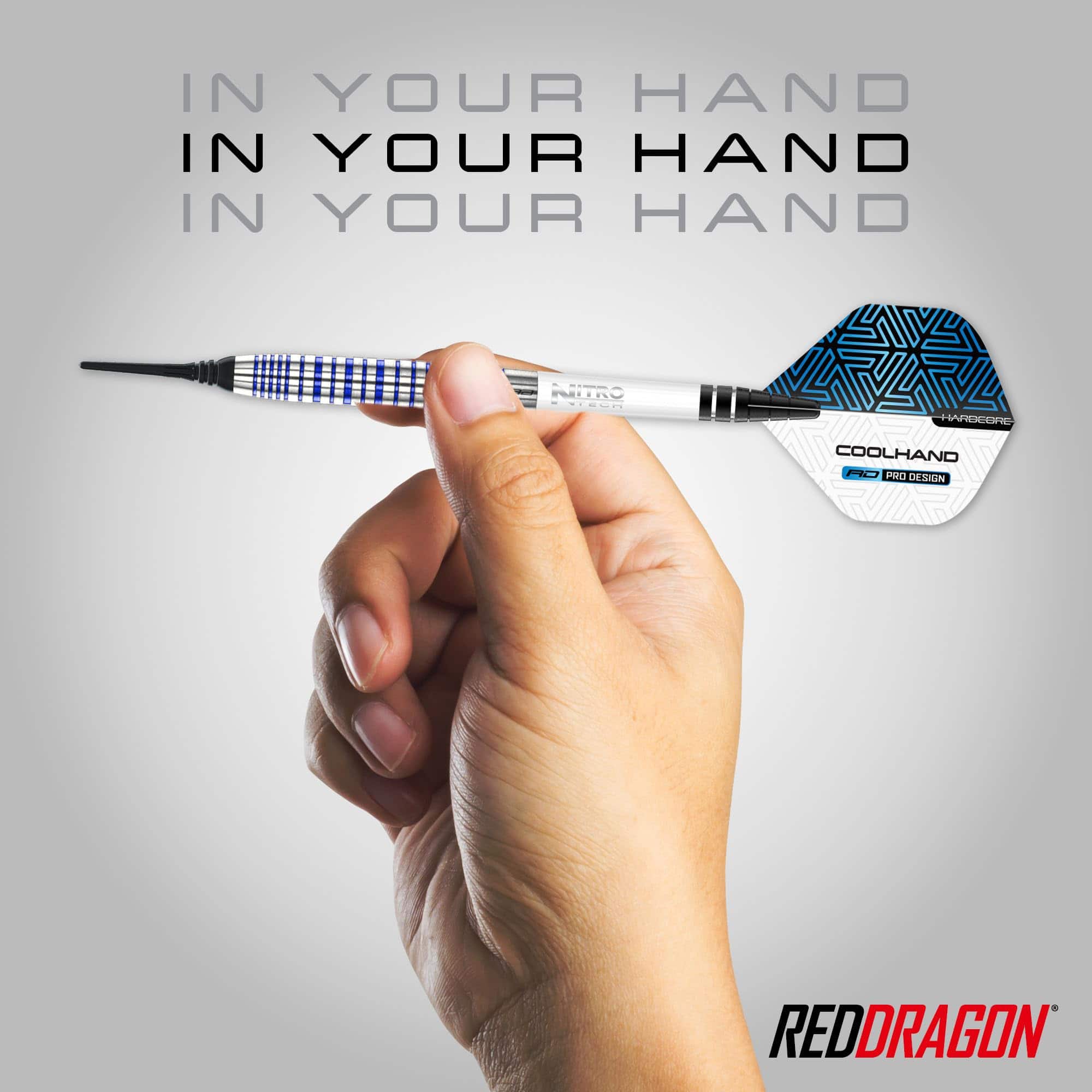 RED DRAGON Luke Humphries TX3 Cool Blue SE 20 Gram Juego de - Imagen 6