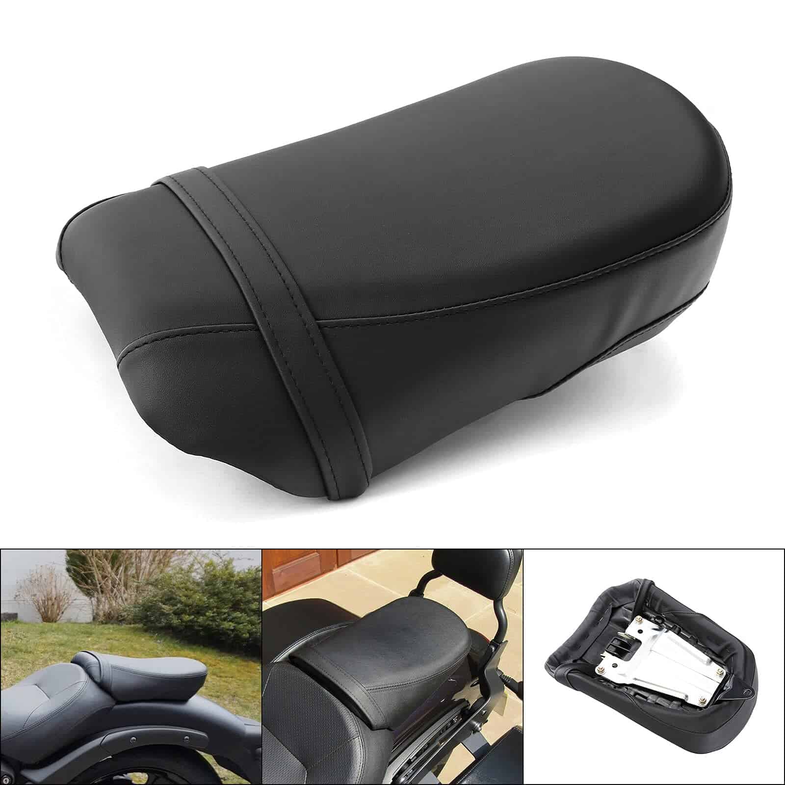 Asiento Trasero para Pasajero de Motocicleta Ajuste para - Imagen 3