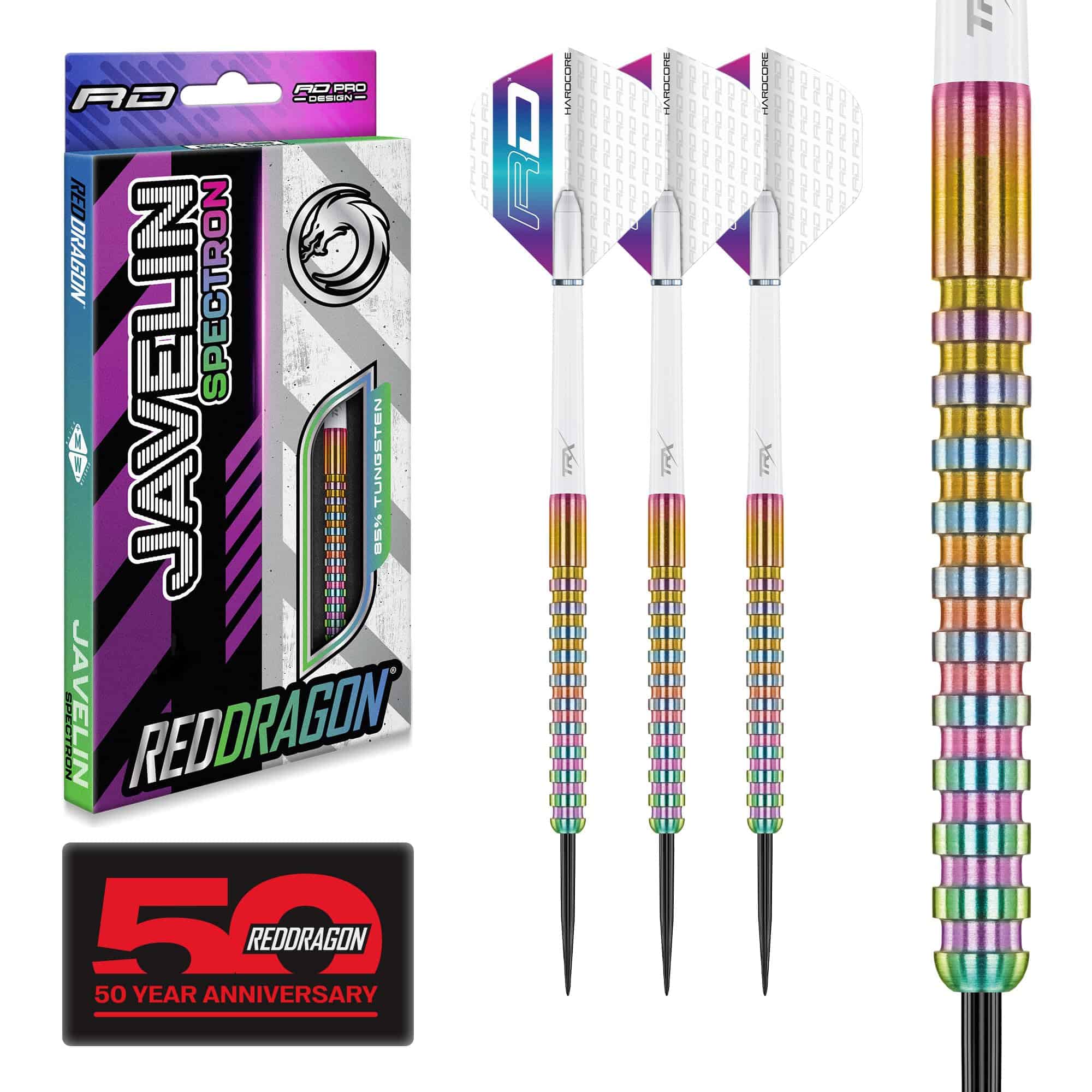 Conjunto de Dardos de Punta de Acero Red Dragon Javelin