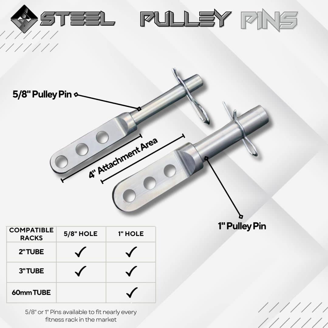 F&F STEEL Pasador de Polea Ajustable para Equipos de - Imagen 6