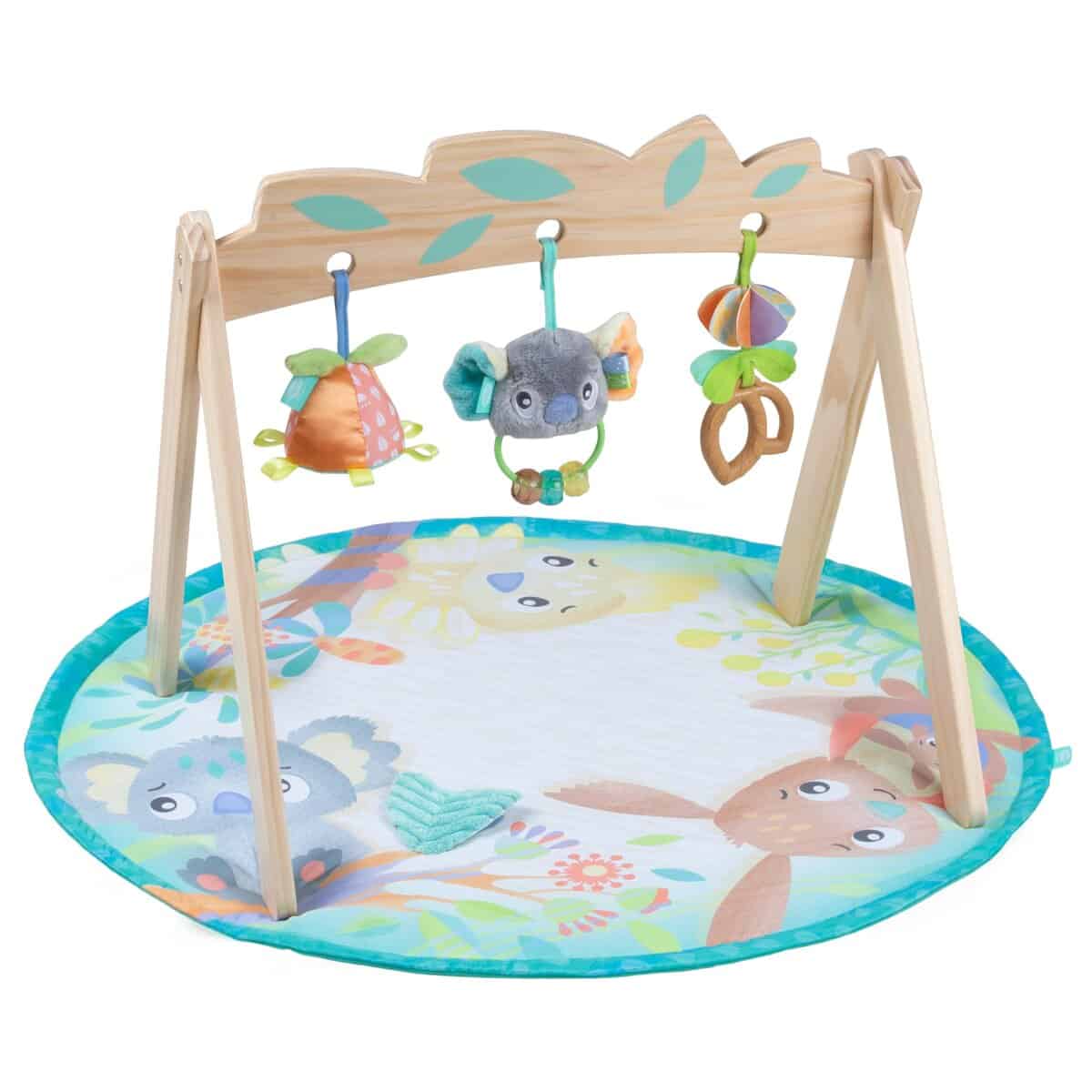 Gimnasio de Actividades de Madera para Bebés Playgro Fauna