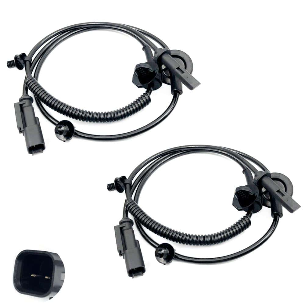 DEVMO 2pcs ABS Sensor de Velocidad de la Rueda Delantera