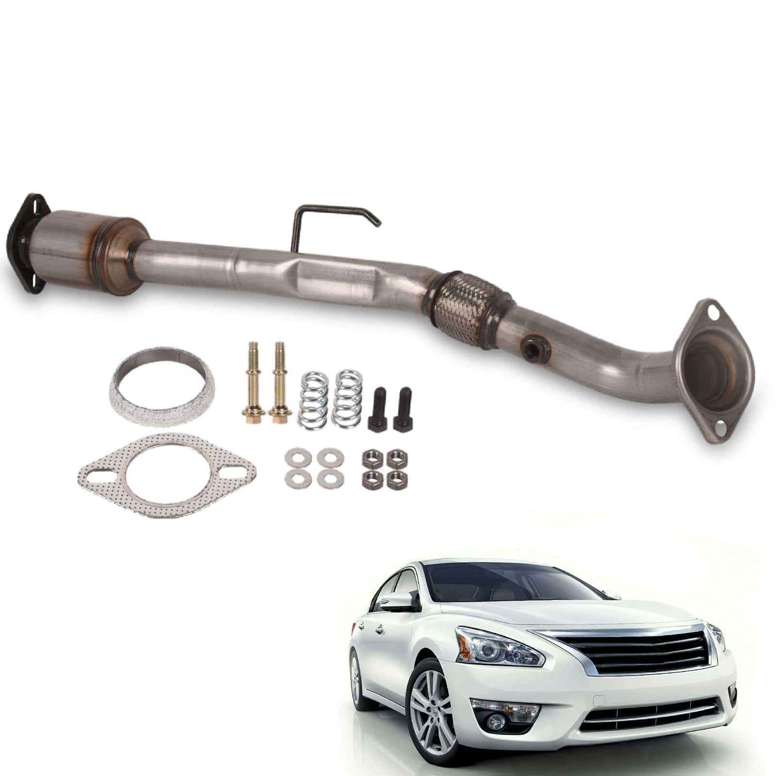 TOPAZ 642280 Convertidor Catalítico Trasero con Junta de