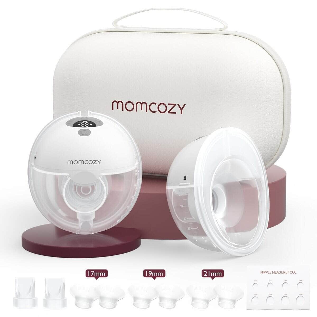 Extractor de Leche Momcozy M5 con Funcionamiento Sin Manos,