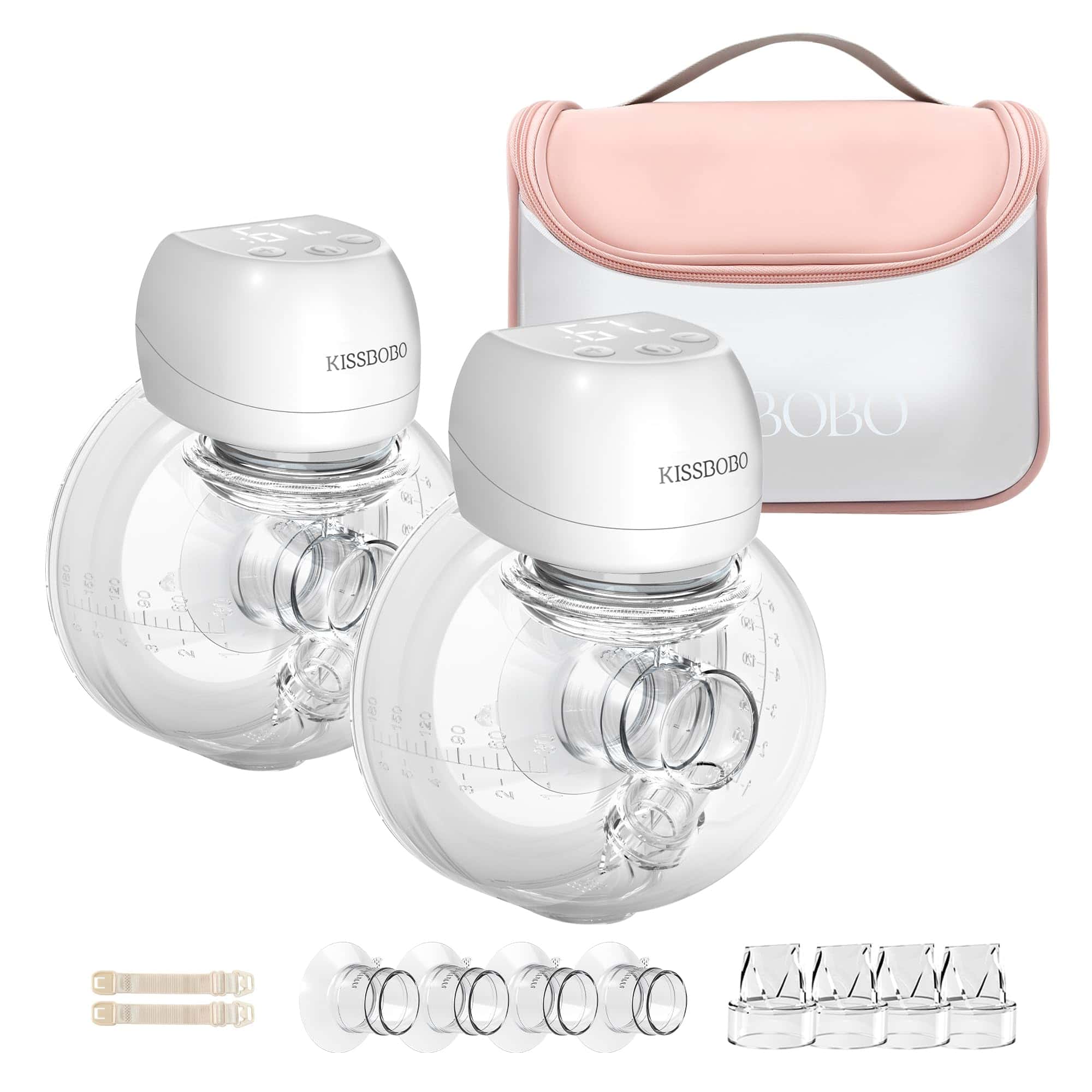KISSBOBO ABP-1508 Hands Free Breast Pump Wearable with