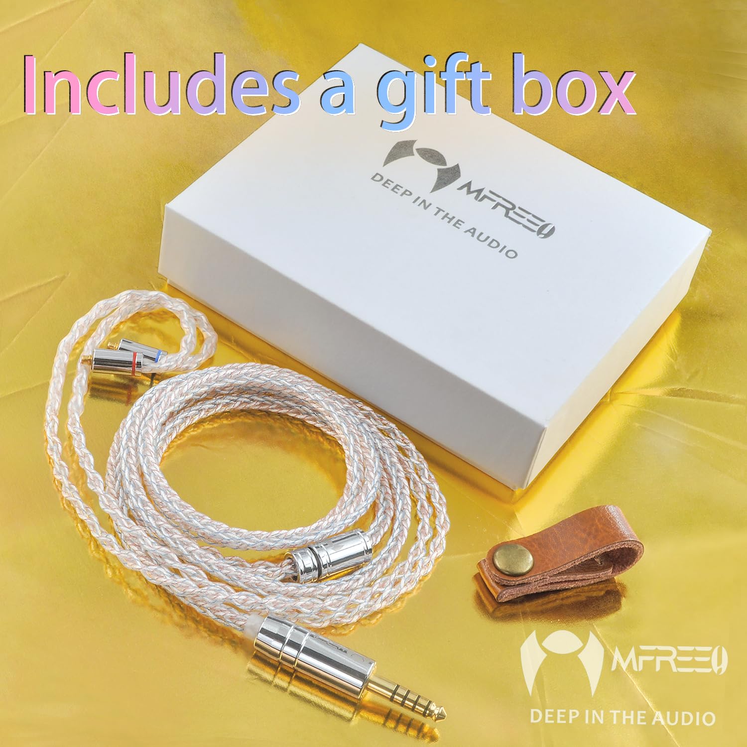 Cable de actualización para IEM mfreeo Premium, MMCX/2-Pin - Imagen 6