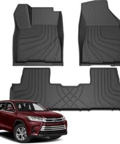 KEYOOG Tapetes para Toyota Highlander 2014-2019 (NO Ajusta