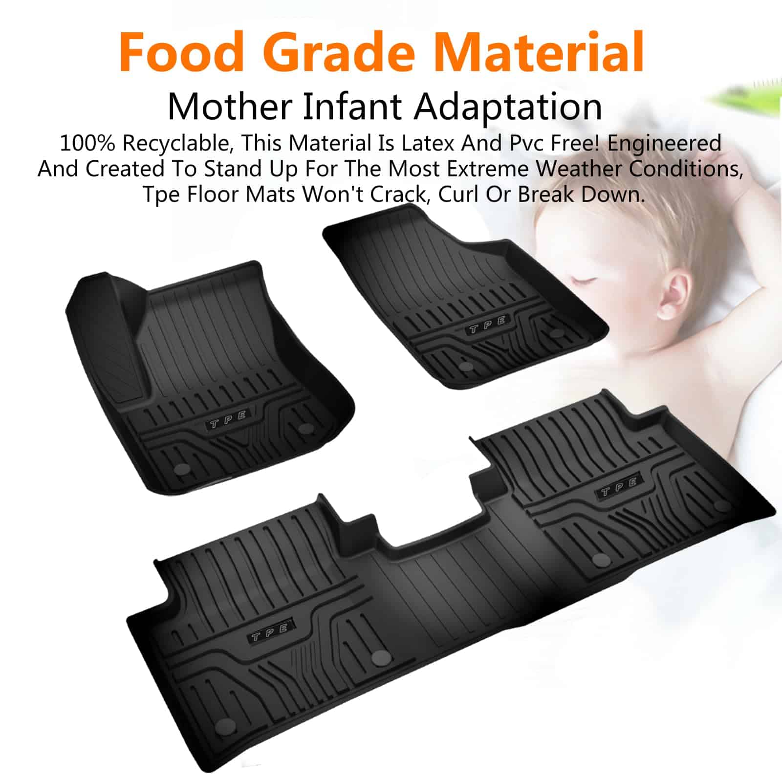 Tapetes KEYOOG para Buick Envision 2016 2017 2018 2019 - Imagen 4